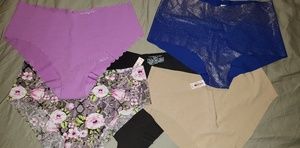 Victoria's Secret hip hugger and boy short panties
